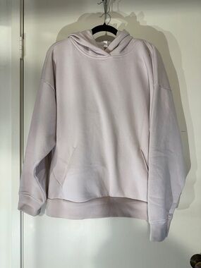 Zella Relaxed Hoodie in Pale Pink